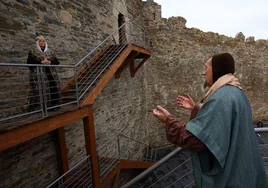 Visita teatralizada al Castillo de los Templarios de Ponferrada.