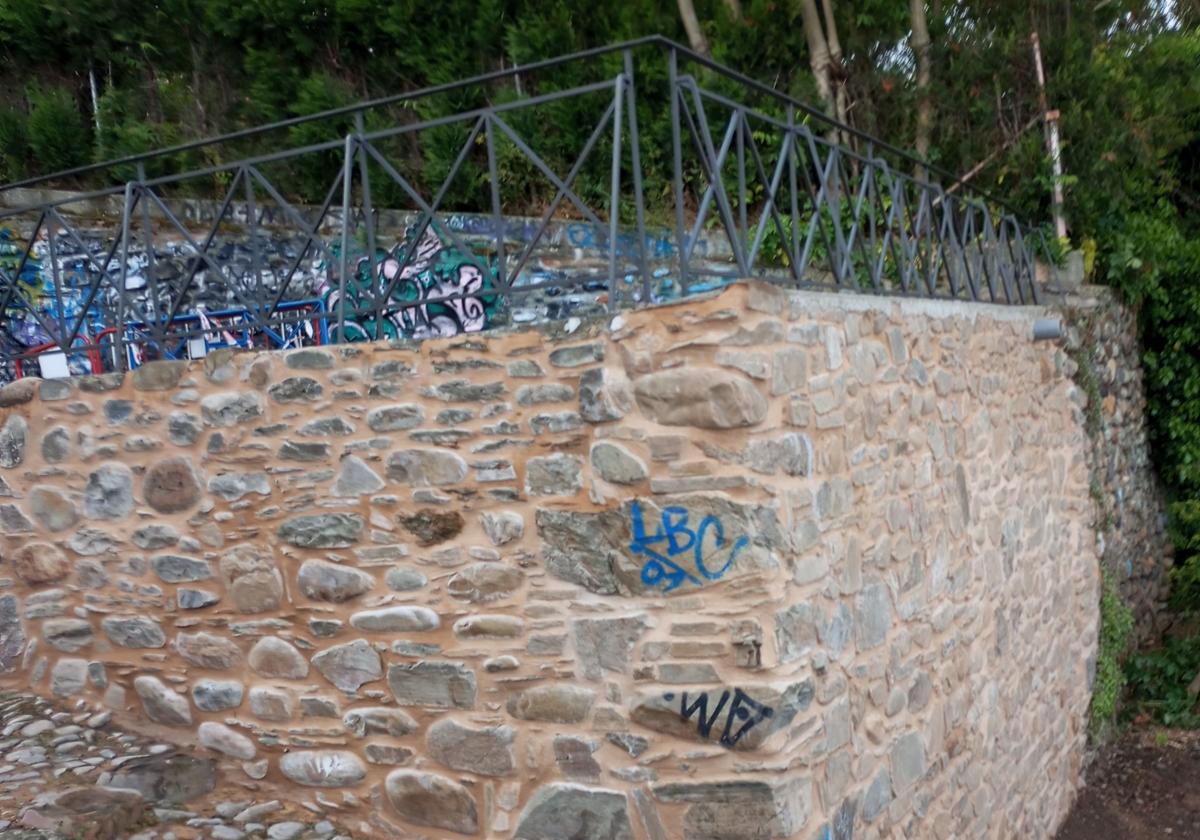 Imagen del mirador ya reparado.