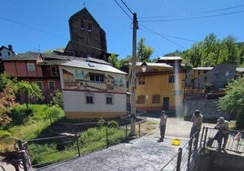 Rehabilitación del puente de Villanueva de Valdueza.