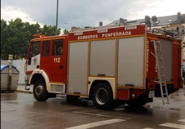 Camión de Bomberos de Ponferrada.