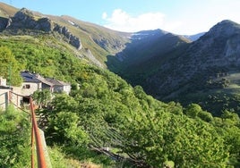 Imagen de Peñalba de Santiago, en la Tebaida Berciana.