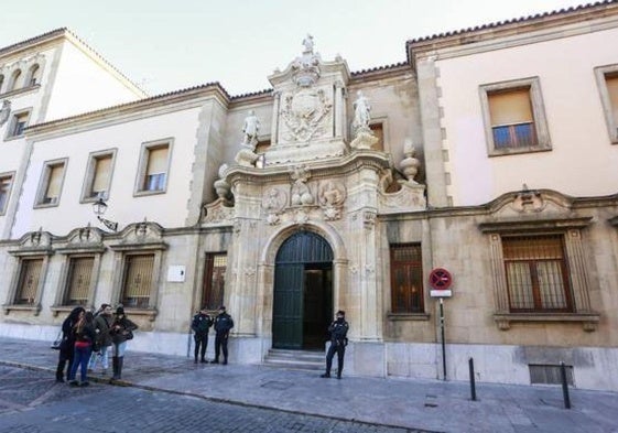 Imagen de la Audiencia Provincial de León.