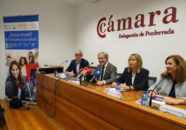 Imagen de la presentación de la IV Feria de Empleo y Emprendimiento del Bierzo.