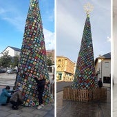 La Navidad en Fabero se hace de crochet