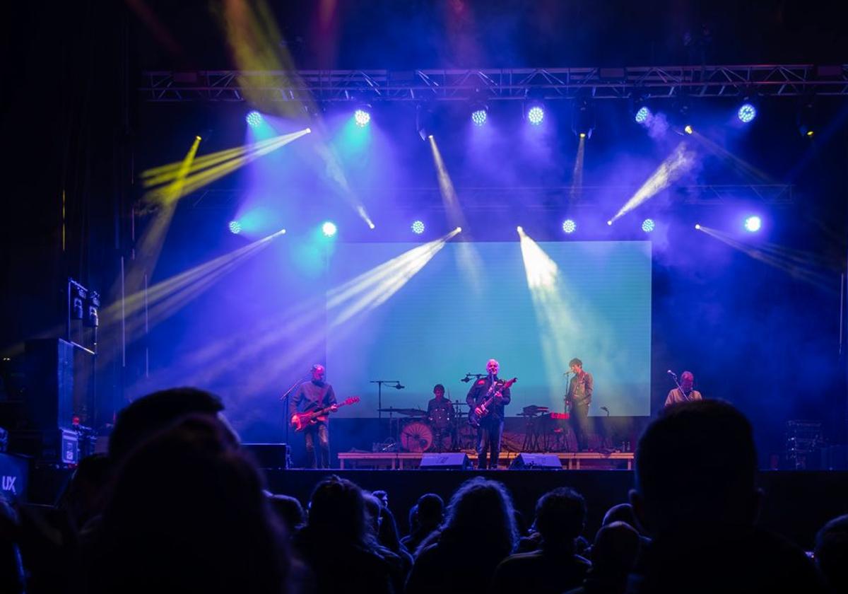 Imagen de uno de los conciertos de la primera edición del festival Musicamino en Villafranca del Bierzo.