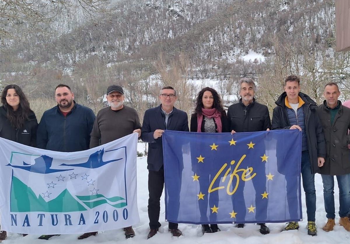 Imagen de los participantes en la primera reunión de la Mesa Territorial del proyecto Life en León.