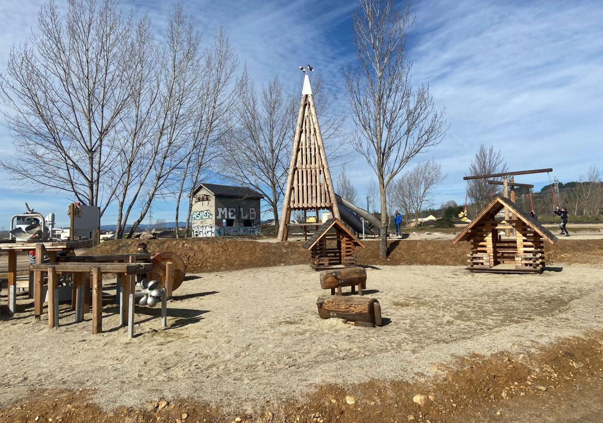 Imagen del Parque de la Juventud de Ponferrada.