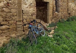 Imagen de la bicicleta eléctrica robada a un peregrino en Ponferrada y que ha aparecido.