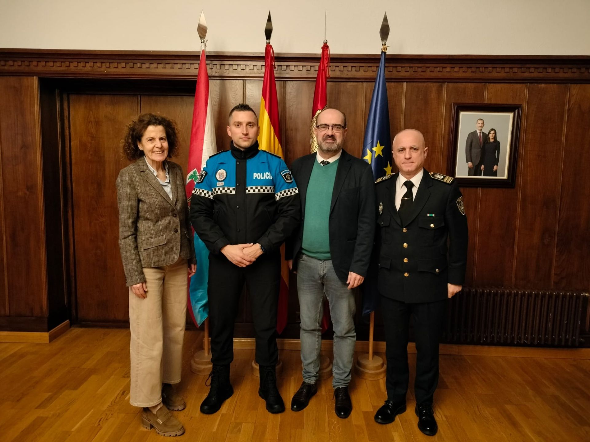 José Ramón Mora es el nuevo agente de la Policía Municipal de Ponferrada.