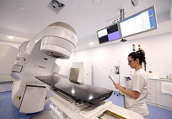 Imagen de un acelerador lineal.