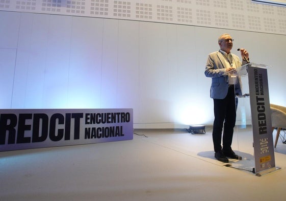 El secretario general para el Reto Demográfico del Gobierno, Francisco Boya, en la inauguración del Encuentro RedCIT.