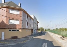 Imagen de la calle donde está ubicado el local a subastar.