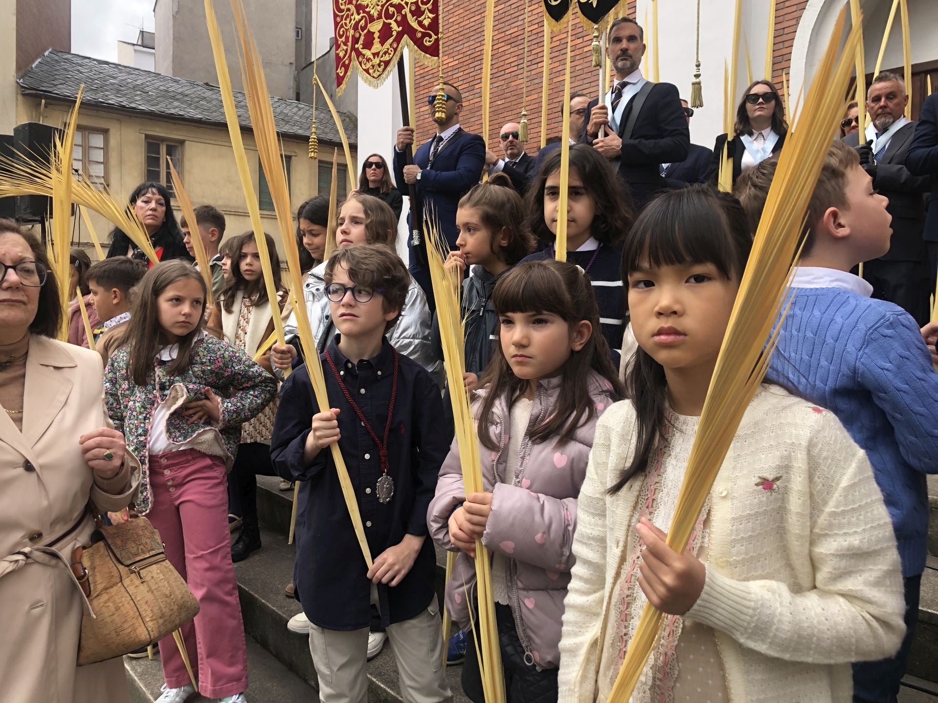 Procesión del Domingo de Ramos en Ponferrada.