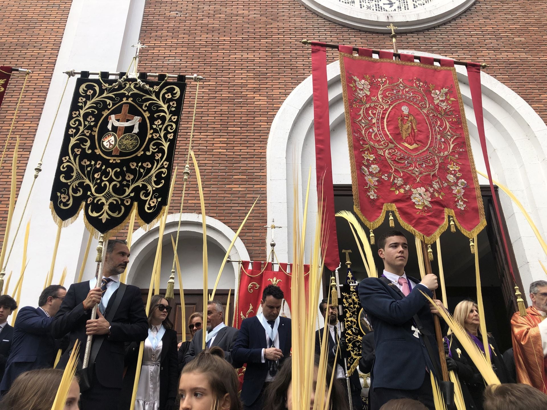 Procesión del Domingo de Ramos en Ponferrada.