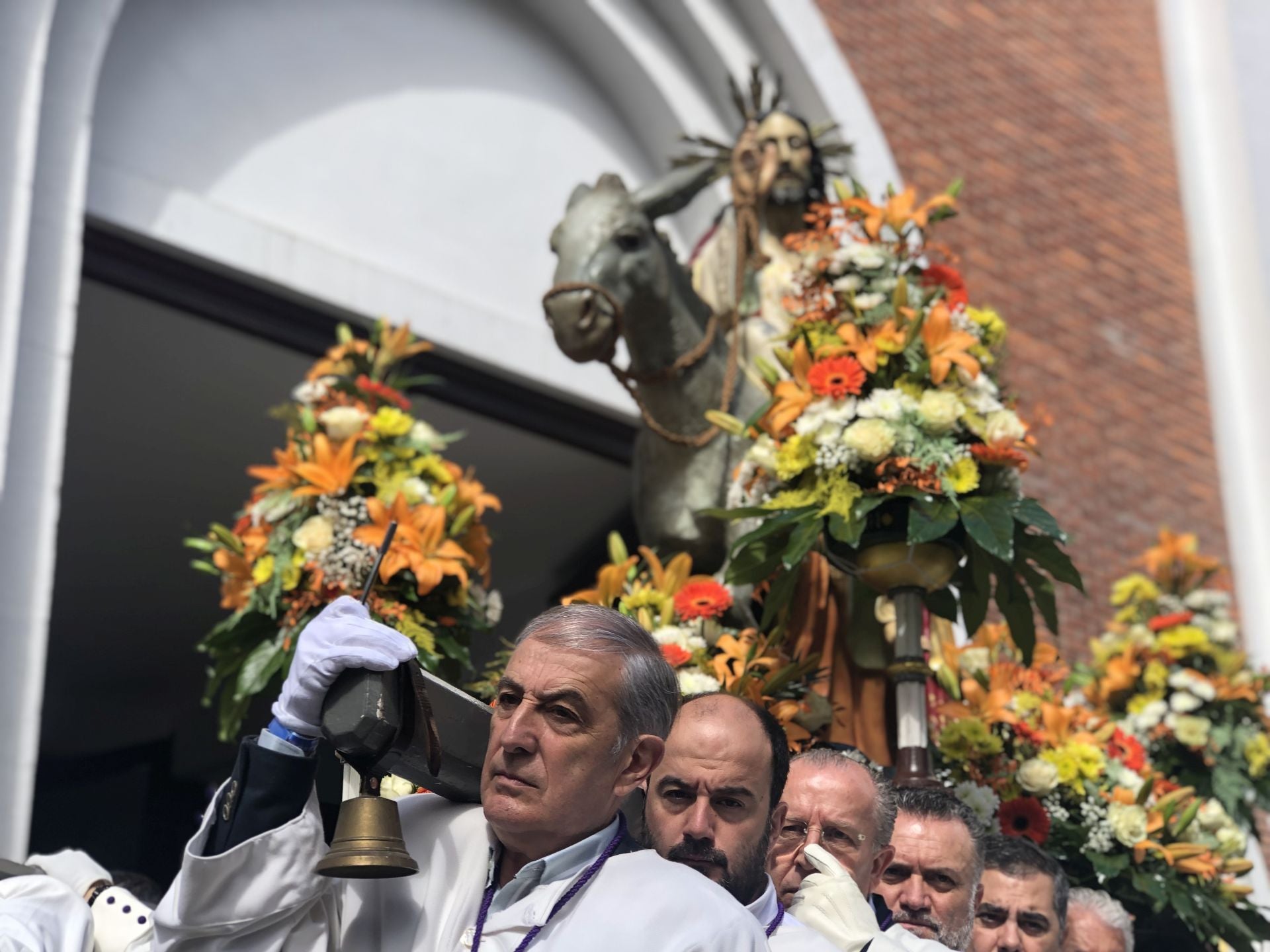 Procesión del Domingo de Ramos en Ponferrada.