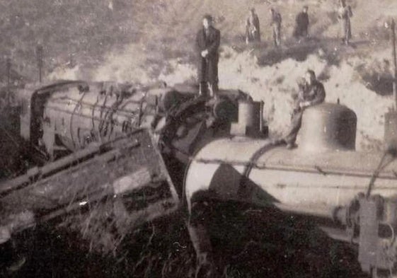 Imagen del accidente.