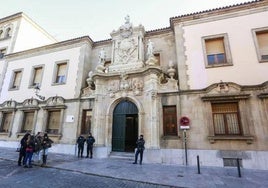 Fachada de la Audiencia Provincial de León.
