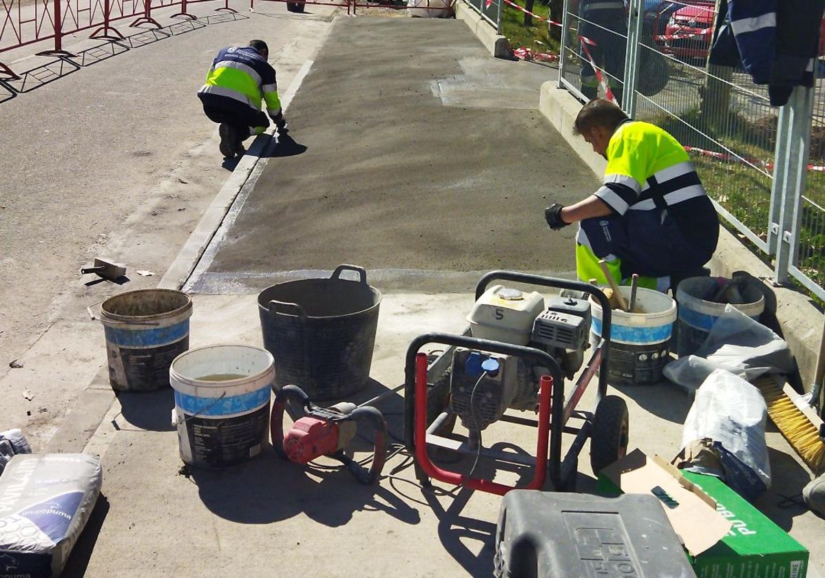 La brigada de obras de Ponferrada completó 312 actuaciones en marzo