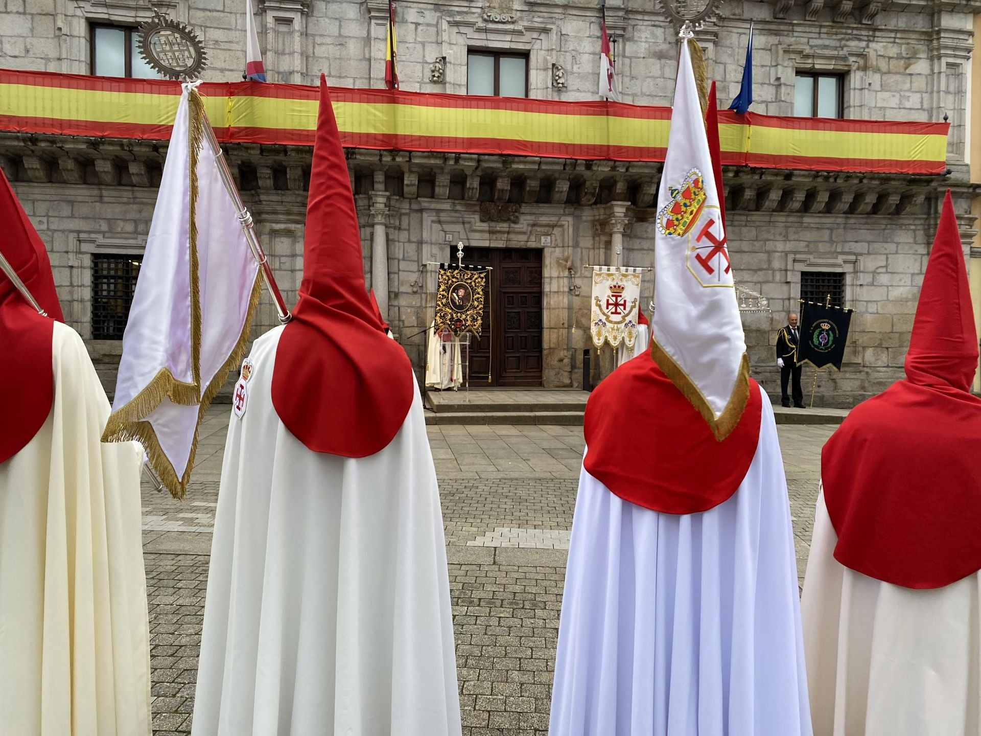 Imágenes de la procesión de la Santa Cena.