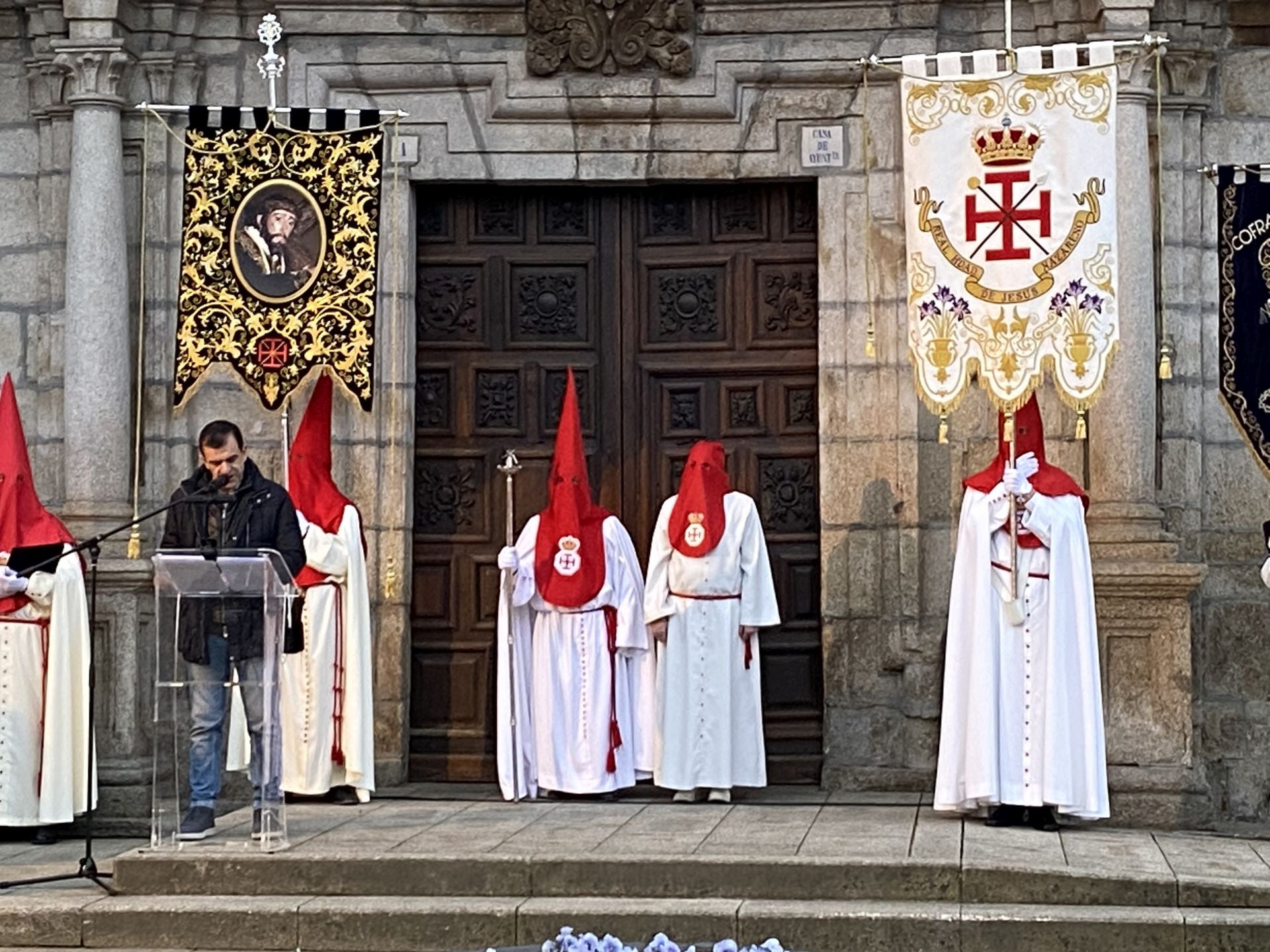 Imágenes de la procesión de la Santa Cena.