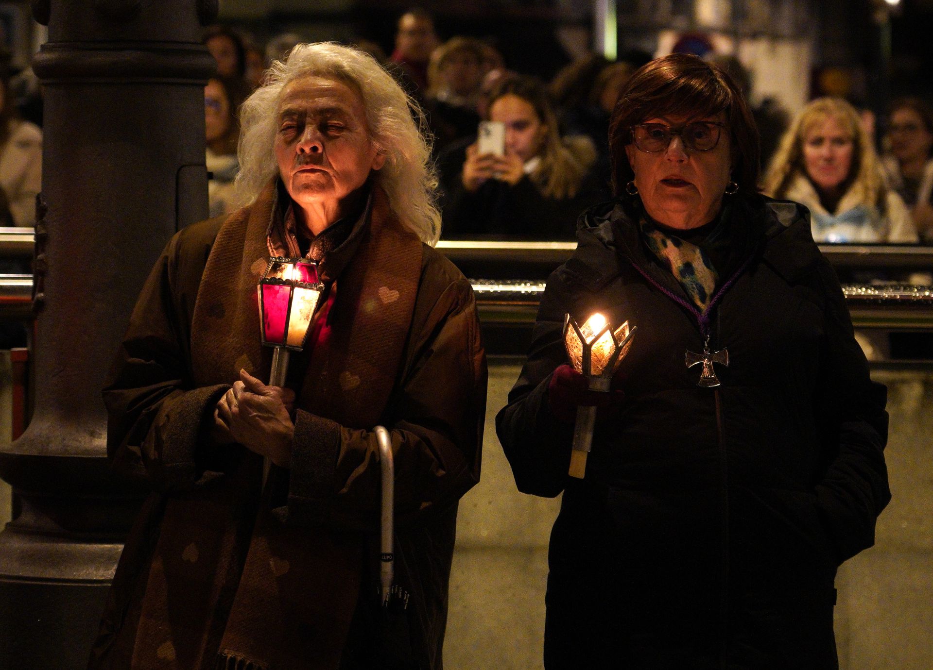 La Procesión del Silencio de Ponferrada, en imágenes
