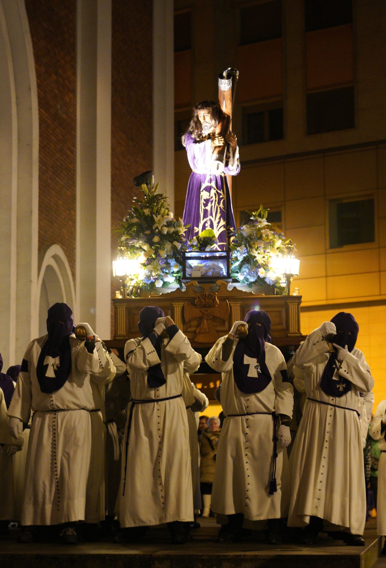 La Procesión del Silencio de Ponferrada, en imágenes