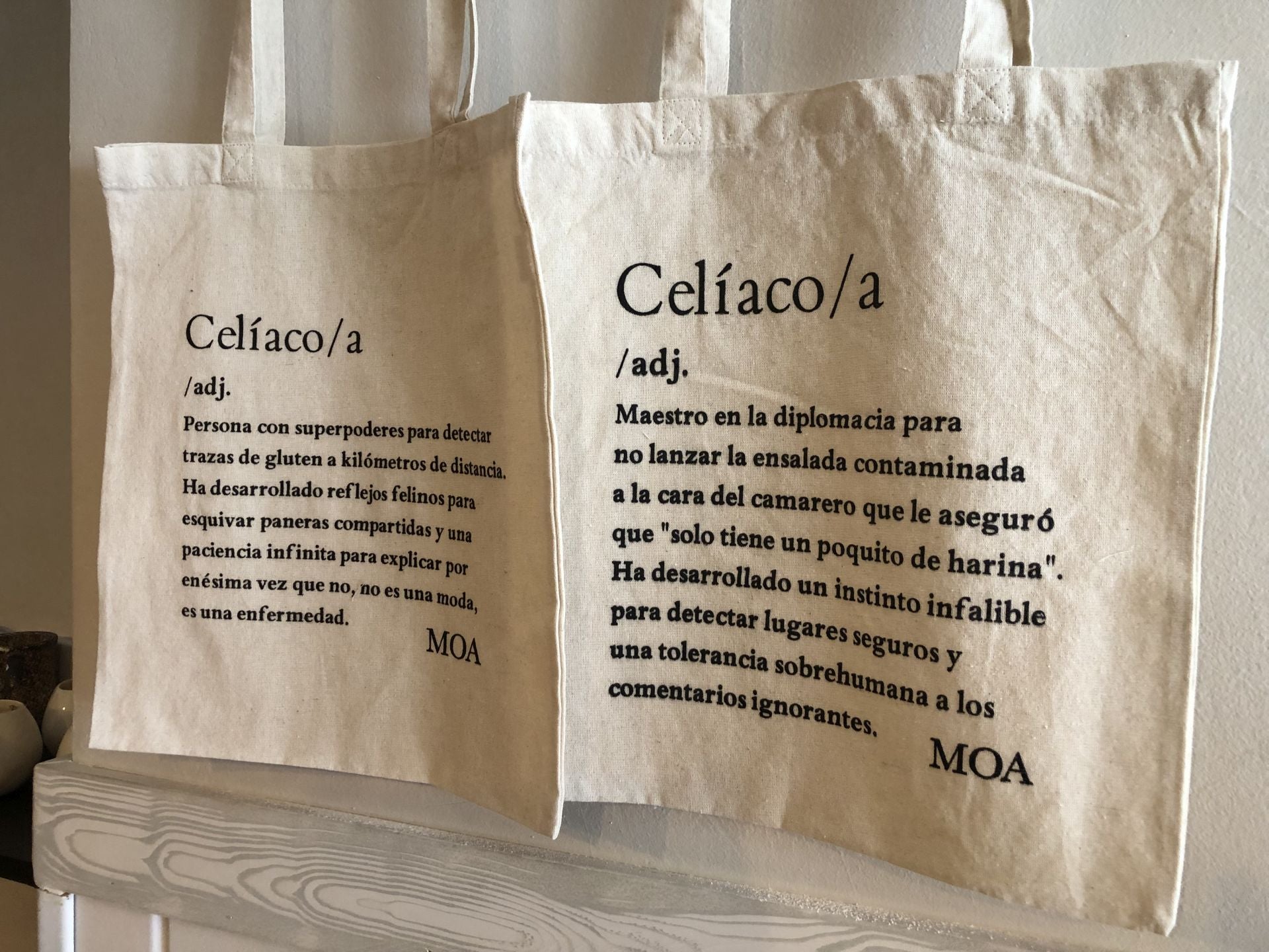 Bolsas tote bag del MOA.