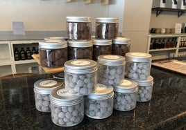 Imagen de algunos de los chocolates que se pueden degustar en la cafetería de desayunos 100% gluten free de Ponferrada