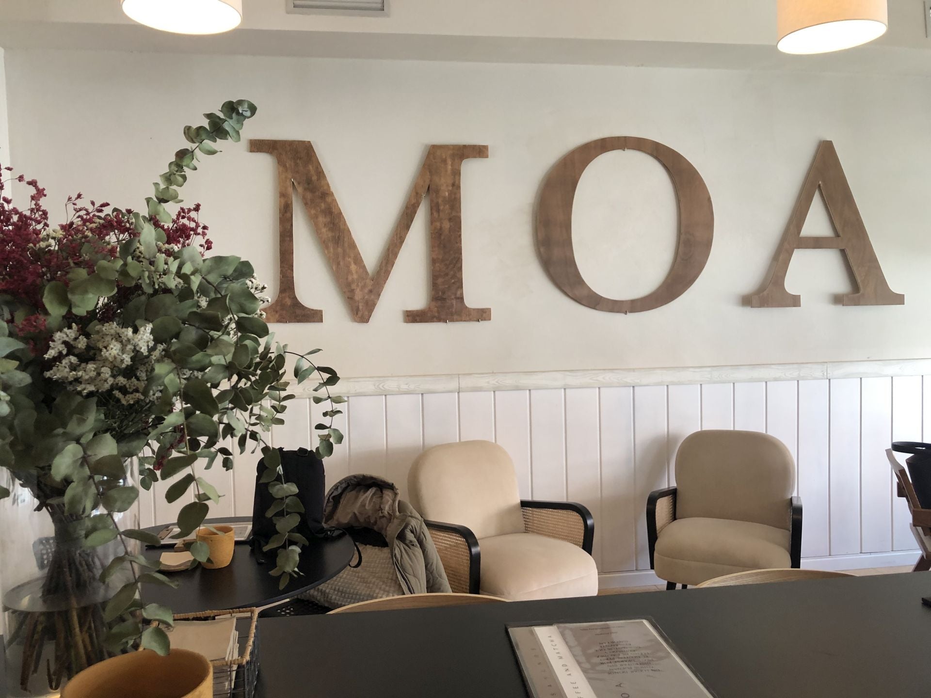 Imagen de uno de los rincones del MOA The Bakery, la primera franquicia cien por cien berciana.