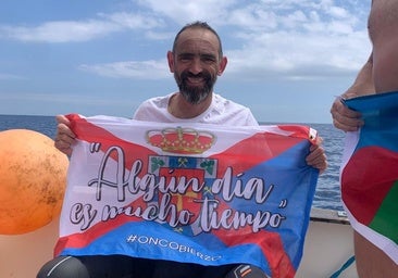 Basurco, cinco horas nadando por oncólogos: «Por todos los enfermos que pelean cada día»
