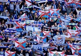 Afición de la Ponferradina.