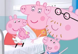 La familia Pig da la bienvenida a un nuevo integrante.
