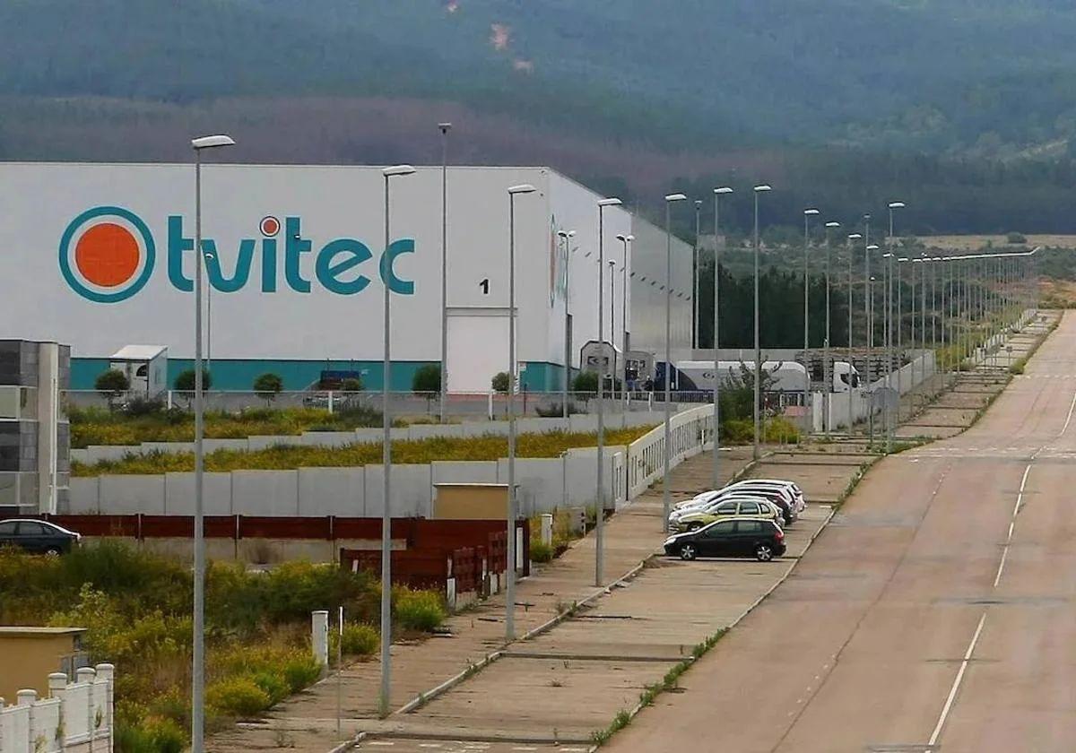 Polígono industrial de El Bayo en Cubillos del Sil.