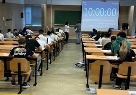 Imagen del inicio de la PAU en Ponferrada.