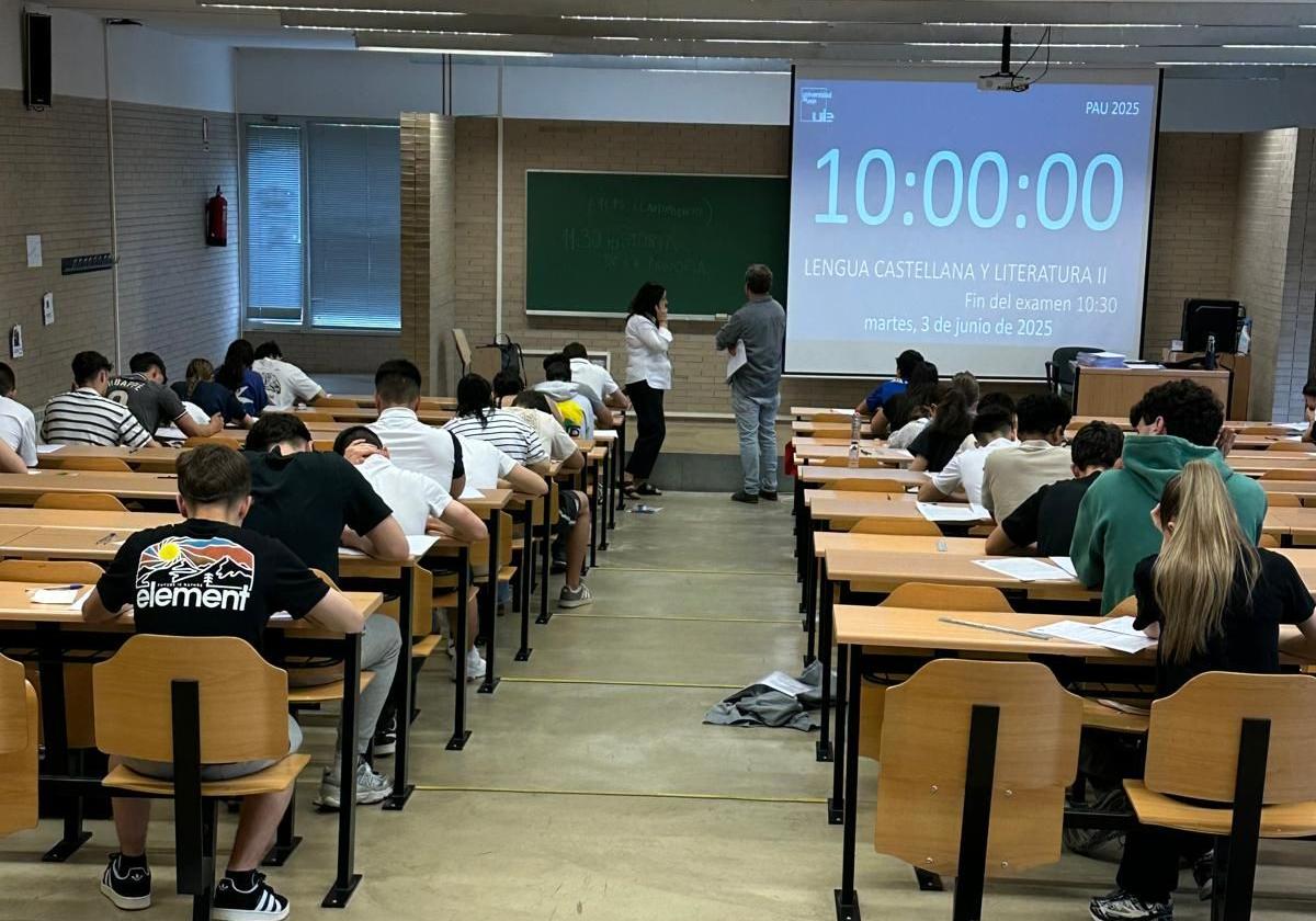 Imagen del inicio de la PAU en Ponferrada.