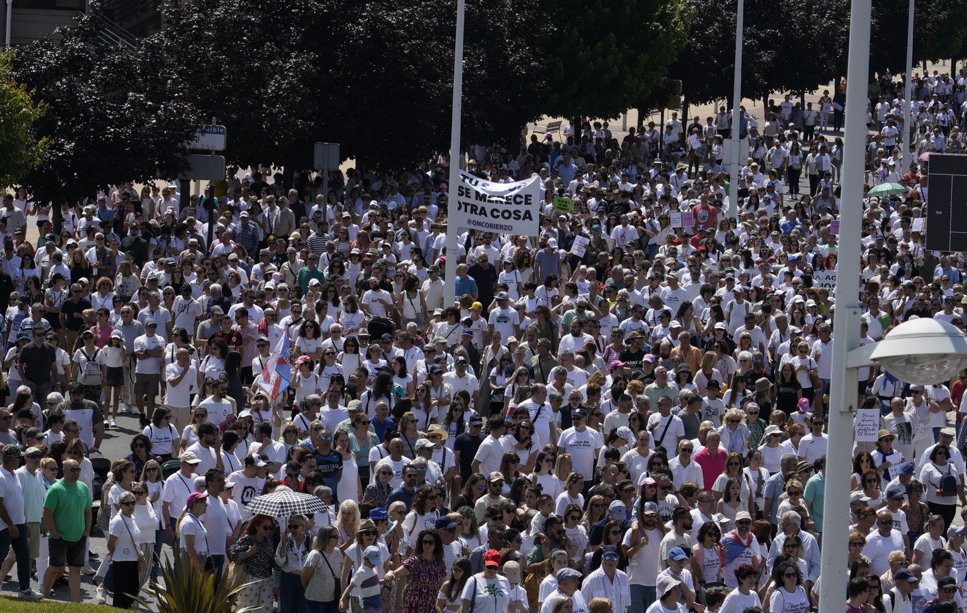 Manifestación de Oncobierzo en Ponferrada