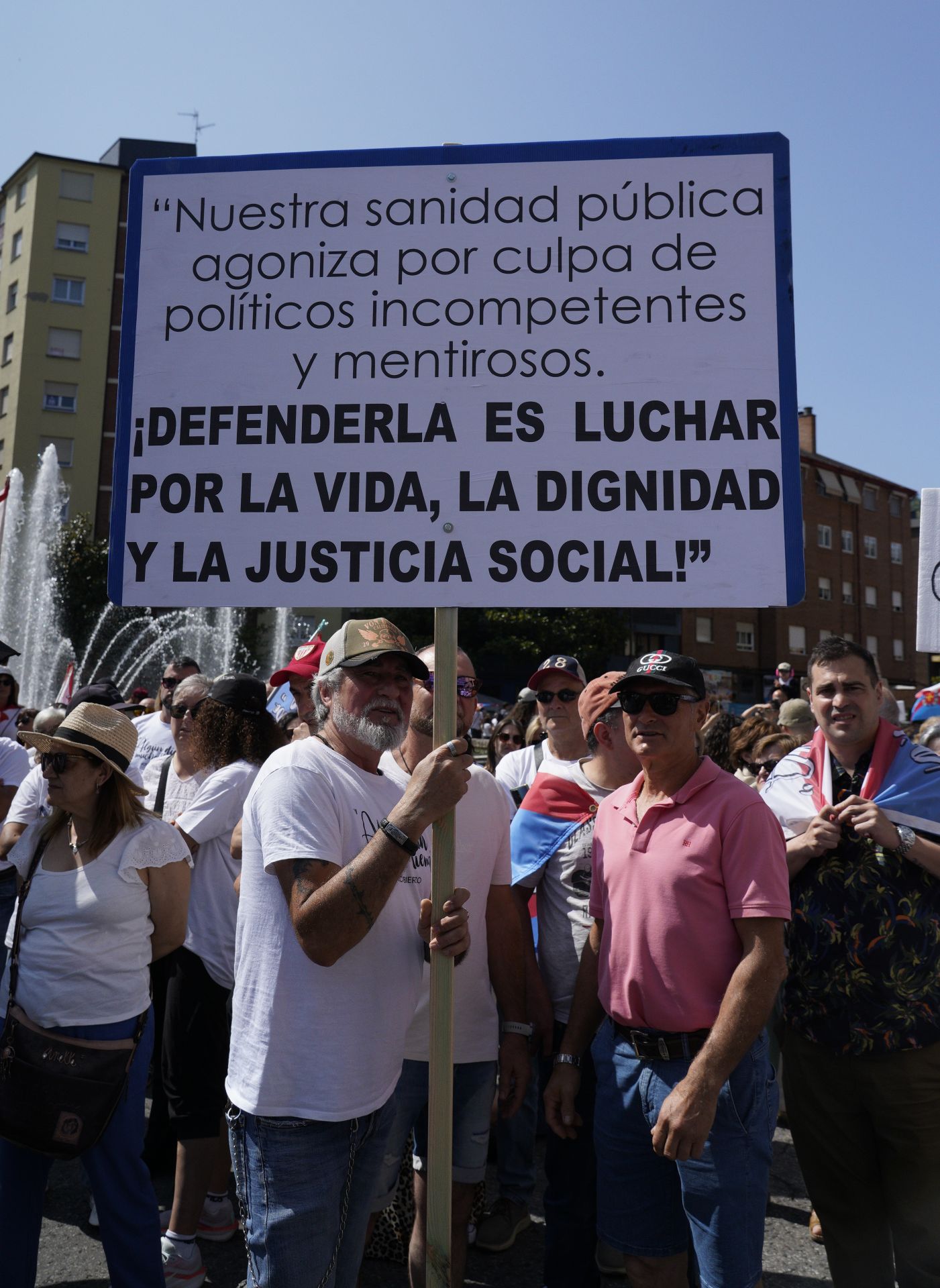 Manifestación de Oncobierzo en Ponferrada
