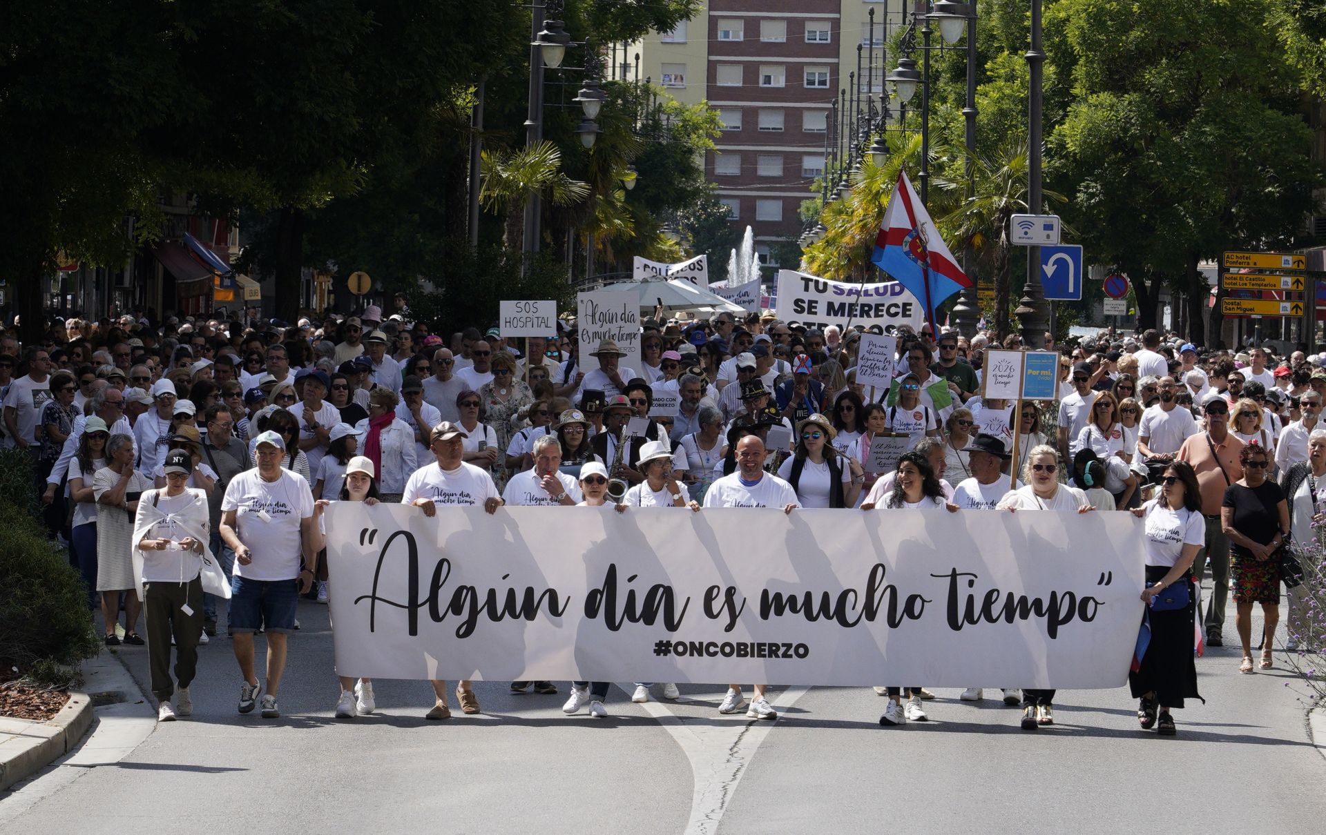Manifestación de Oncobierzo en Ponferrada