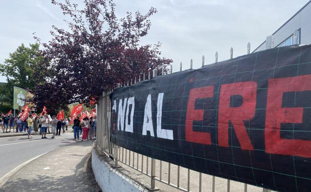 Imagen de la protesta.