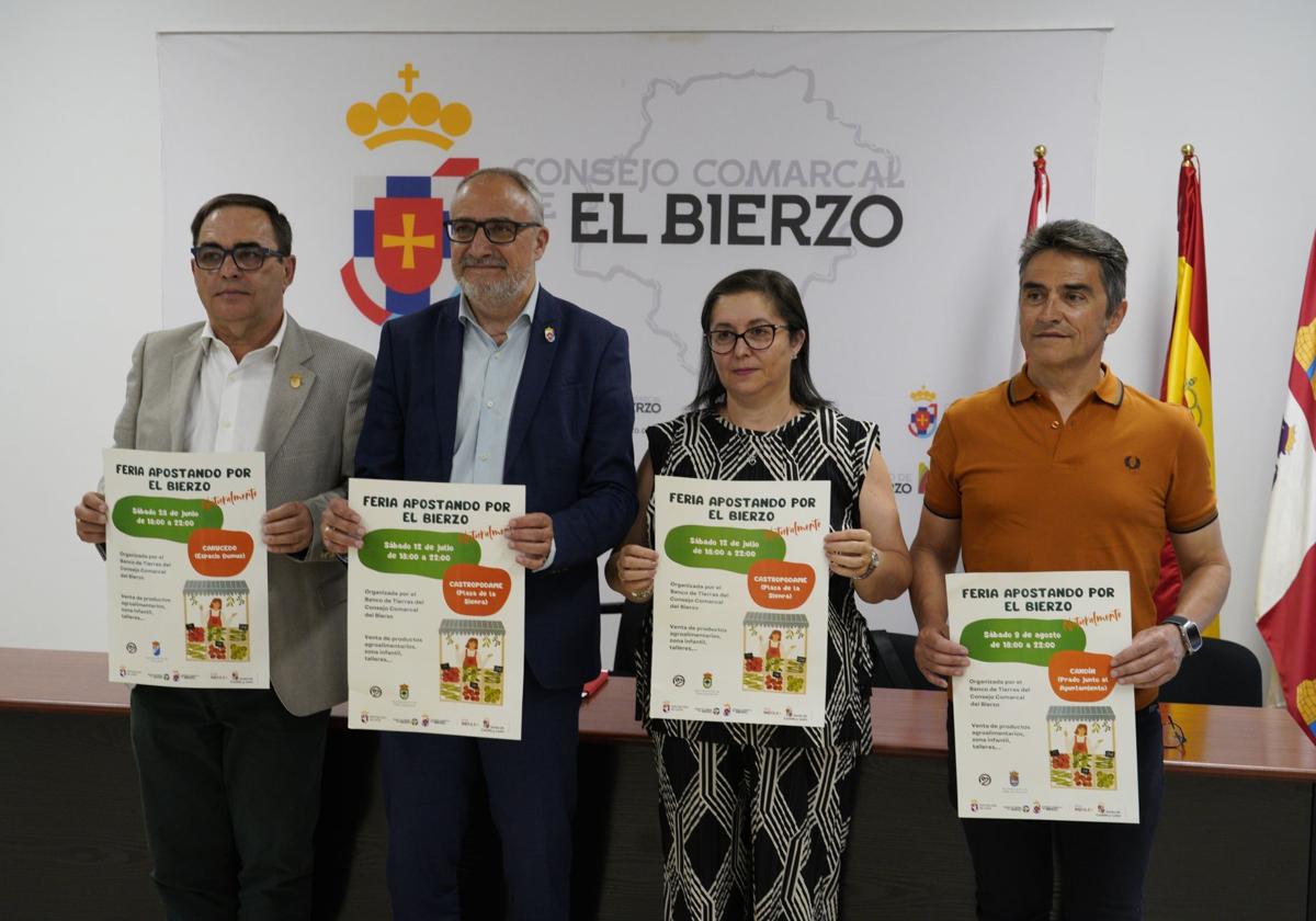 Imagen de la presentación de las ferias en Carucedo, Castropodame hy Valle de Ancares.