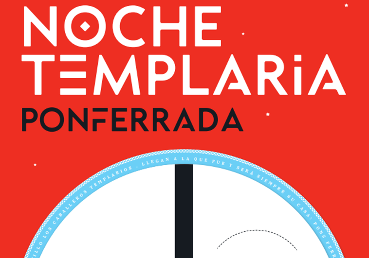 Cartel de la Noche Templaria de Ponferrada