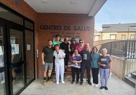 Participantes en la iniciativa 'Camina por la salud'.