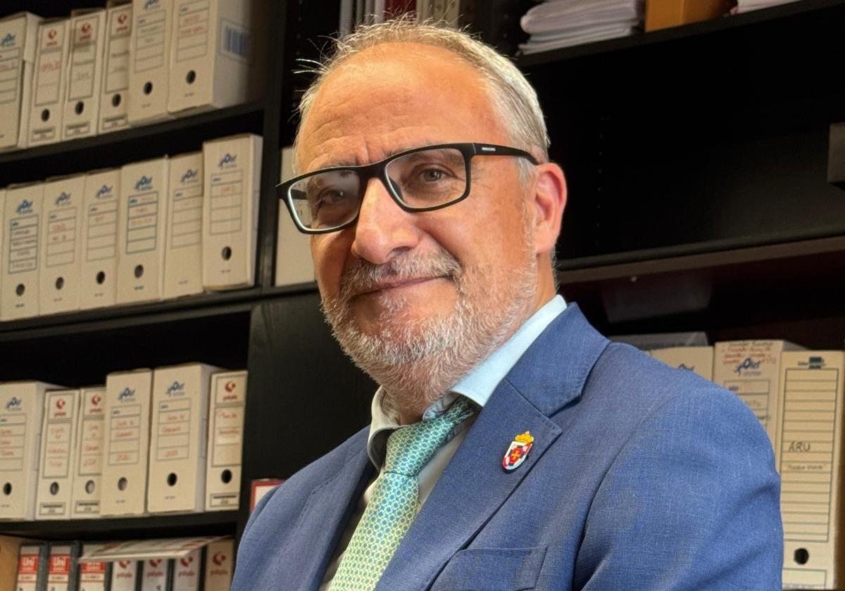 El portavoz del PSOE en el Ayuntamiento de Ponferrada, Olegario Ramón.