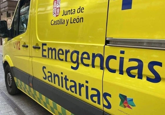 Imagen de una ambulancia.