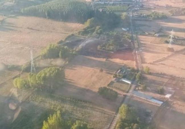 Incendio Cubillos de Sil.