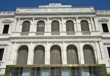 Imagen de la fachada del Palacio de Justicia de Castilla y León.