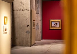 Imagen de la exposición de Sorolla en La Térmica Cultural de Ponferrada.