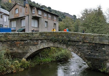 Imagen del puente romano de Torre del Bierzo.