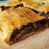 Imagen de la tradicional empanada berciana.