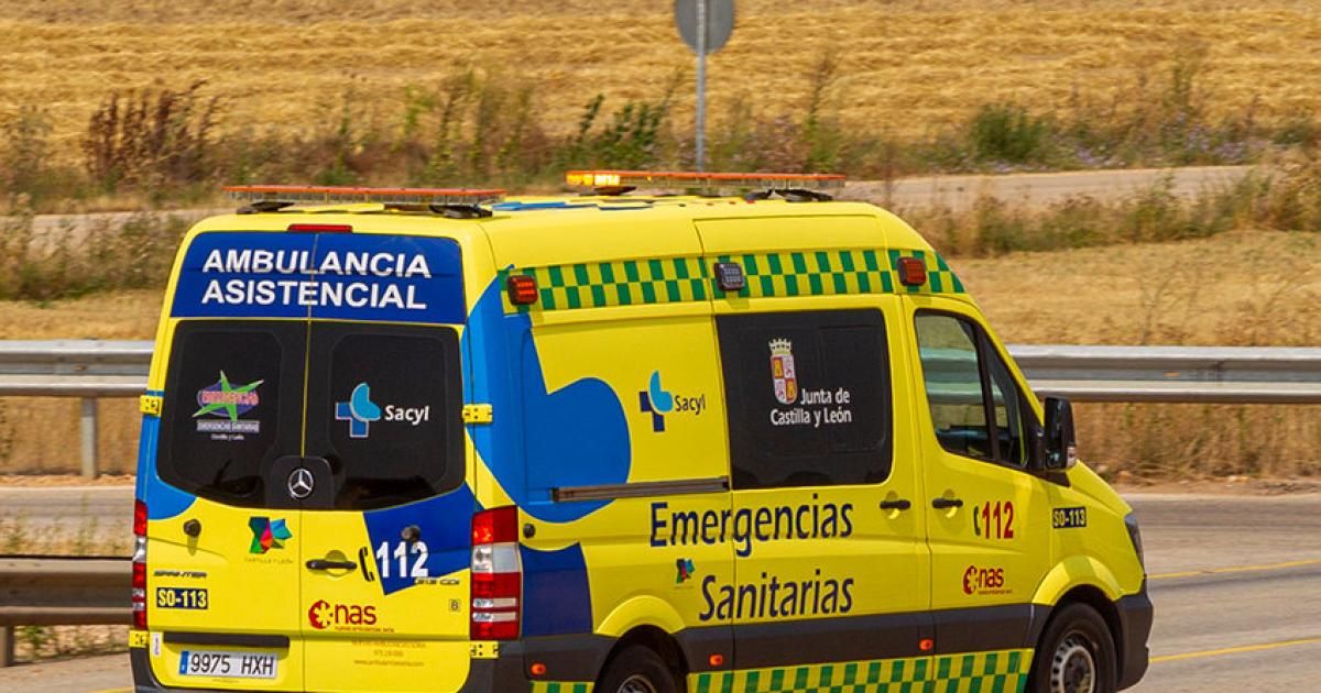 Imagen de archivo de una ambulancia.